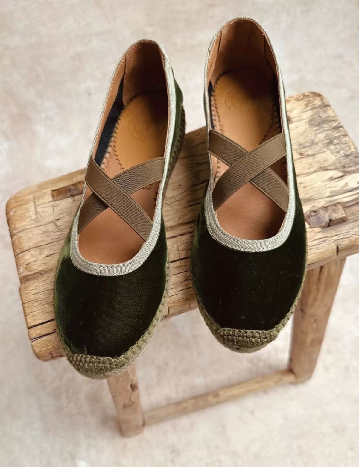 PENELOPE CHILVERS Chico Velvet Espadrille - Image 1 of 7
