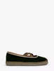 PENELOPE CHILVERS Chico Velvet Espadrille - Thumbnail 2