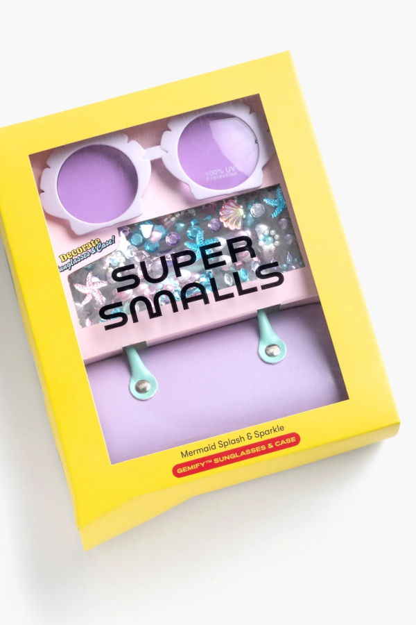 KIDS Super Smalls Mermaid Splash & Sparkle Gemify Sunglasses and Case
