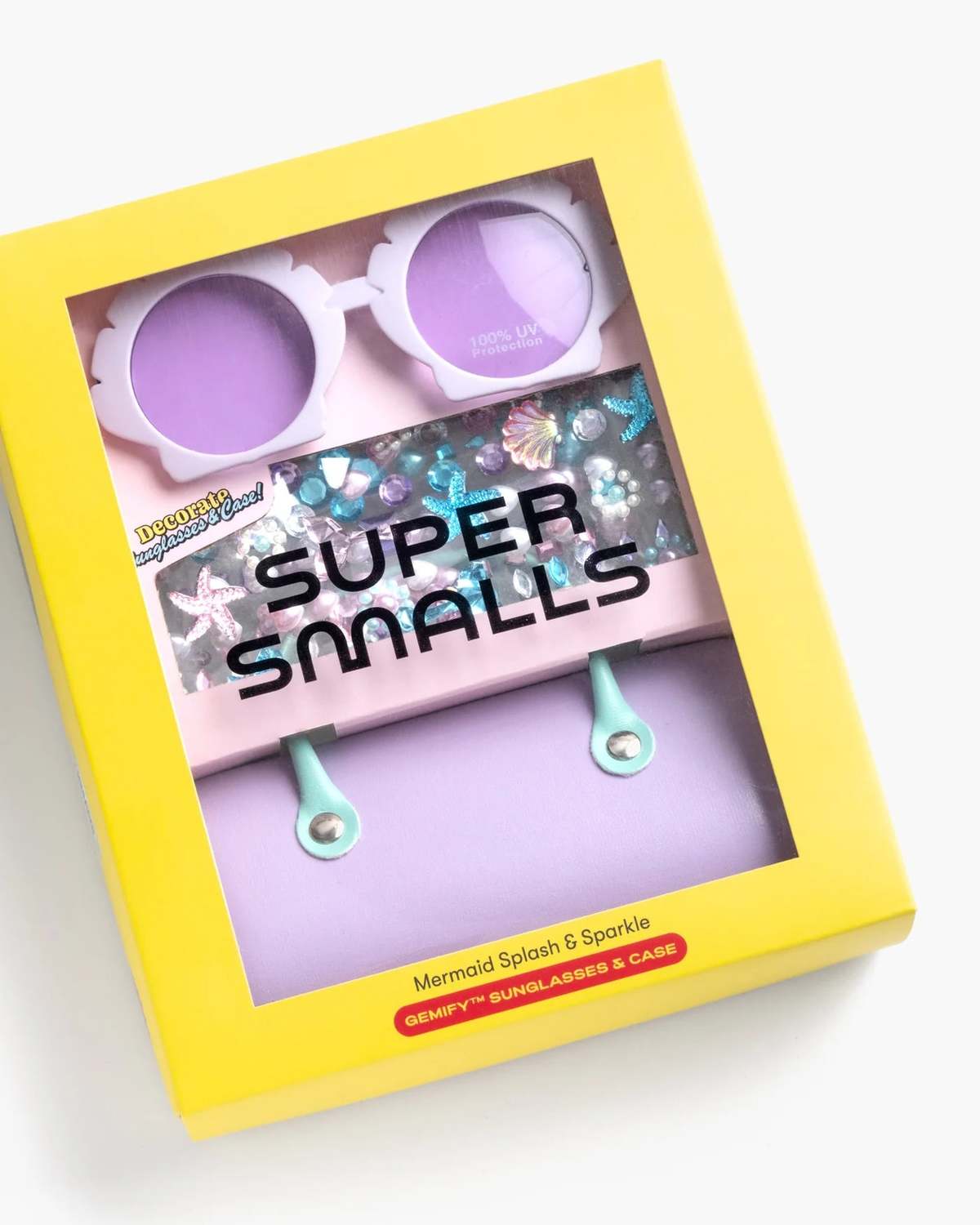 KIDS Super Smalls Mermaid Splash & Sparkle Gemify Sunglasses and Case - Image 2 of 4