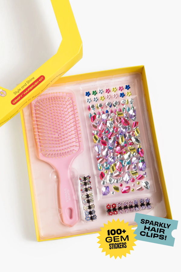 KIDS Super Smalls Style and Shine Gemify Hairbrush Kit