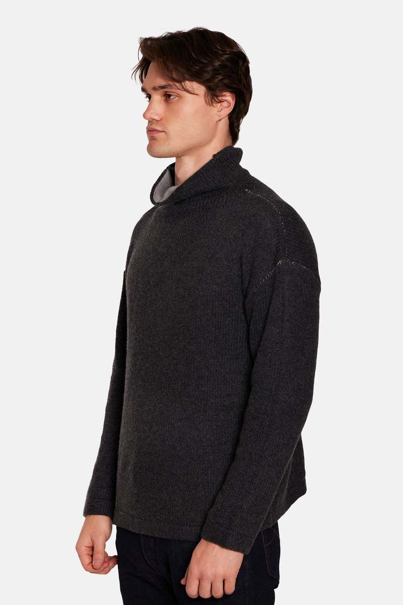 Blue&Cream Brad Cashmere Turtleneck Sweater