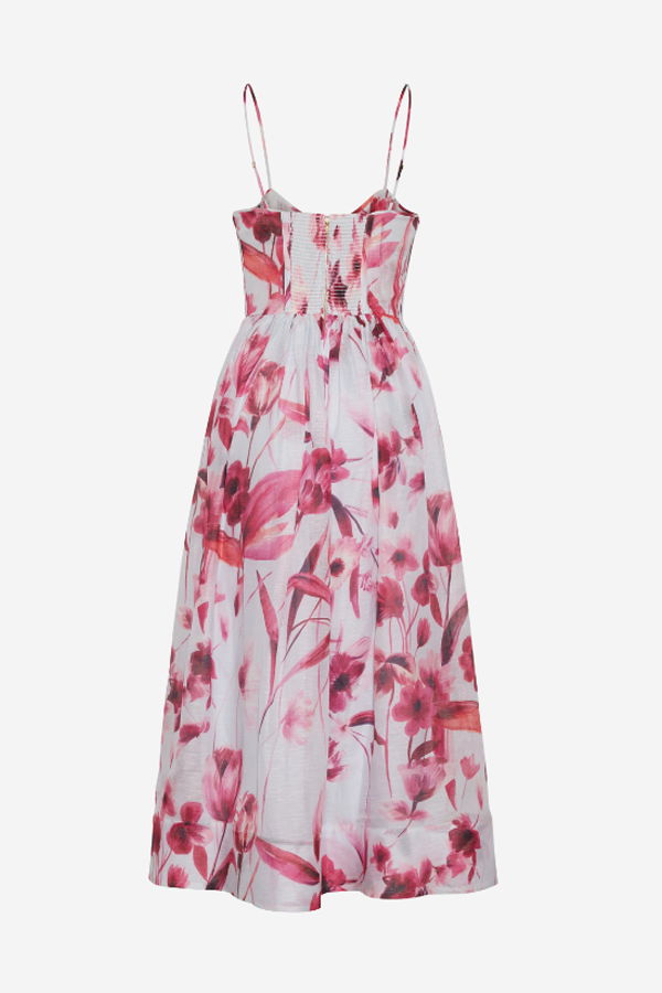 Cara Cara Alba Fit-and-Flare Midi Dress