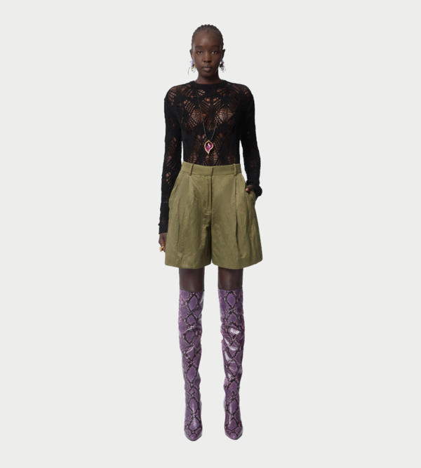 Nina Ricci Pantalon Shorts - Khaki