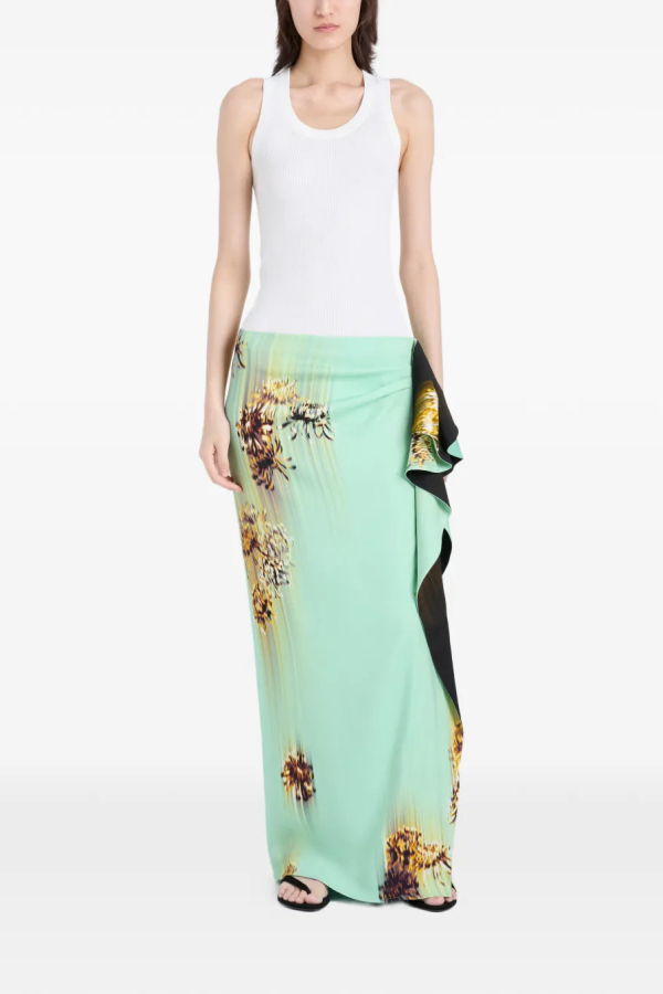 Proenza Schouler Cella Skirt - Glass Multi