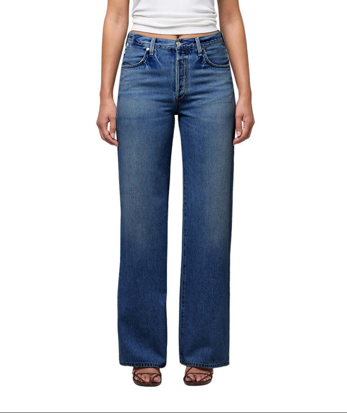 Citizens of Humanity Annina Straight Leg 33" Inseam Jeans - Image 1 of 9
