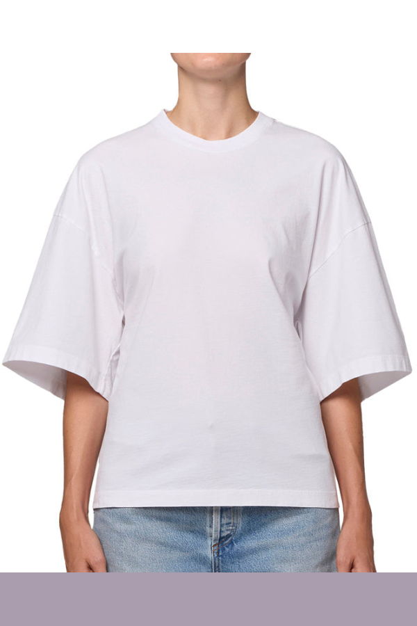 AGOLDE Ellery Tee - White