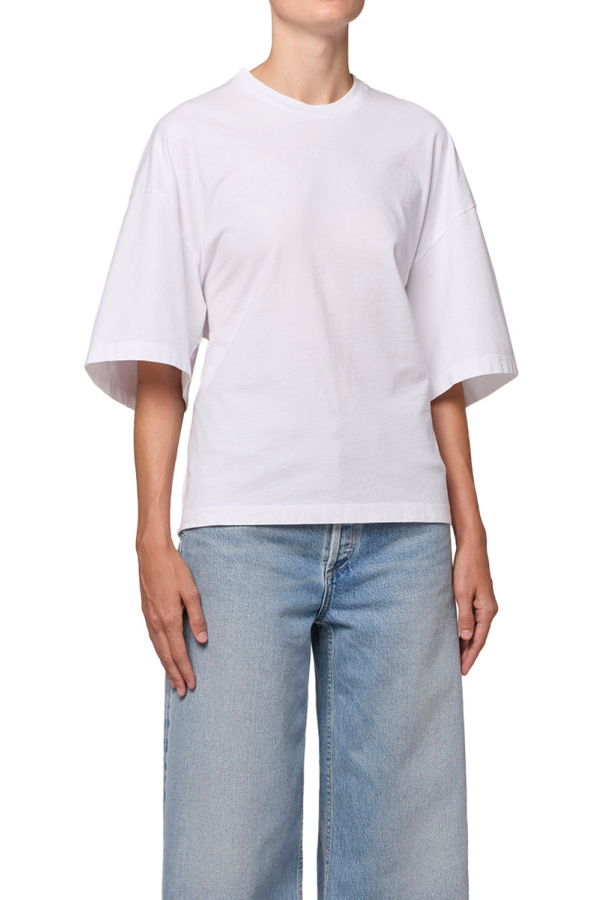 AGOLDE Ellery Tee - White