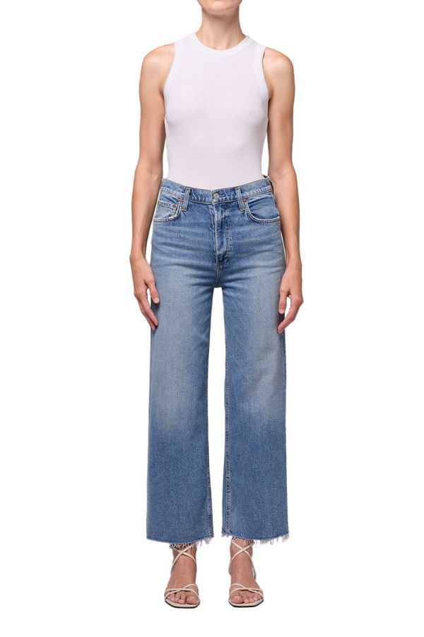AGOLDE Ren Jean: High Rise Wide Leg Jeans