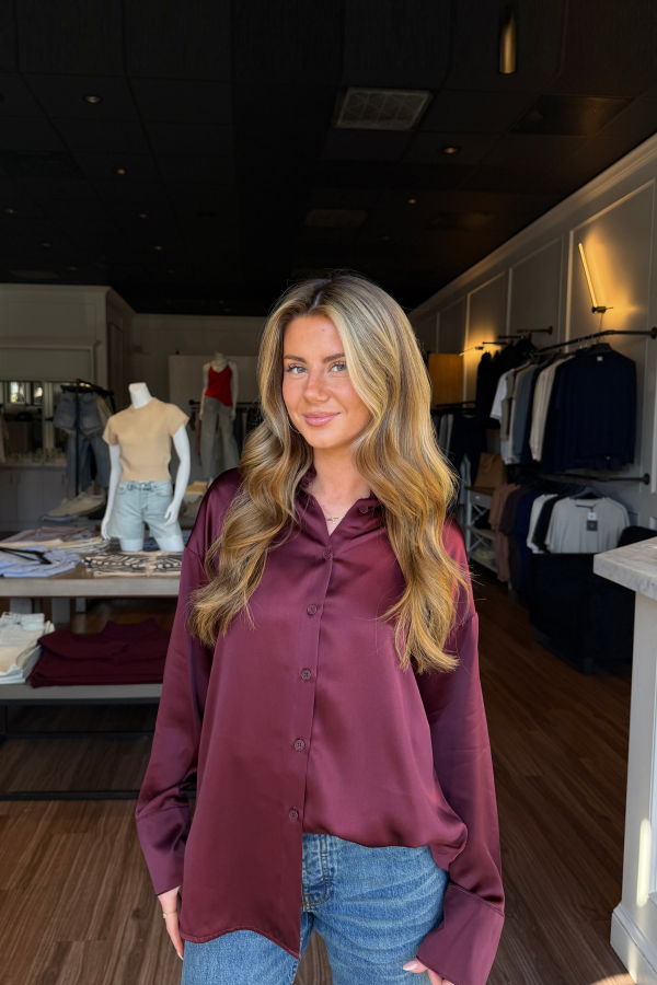 SABLYN Benton Slouchy Button Down