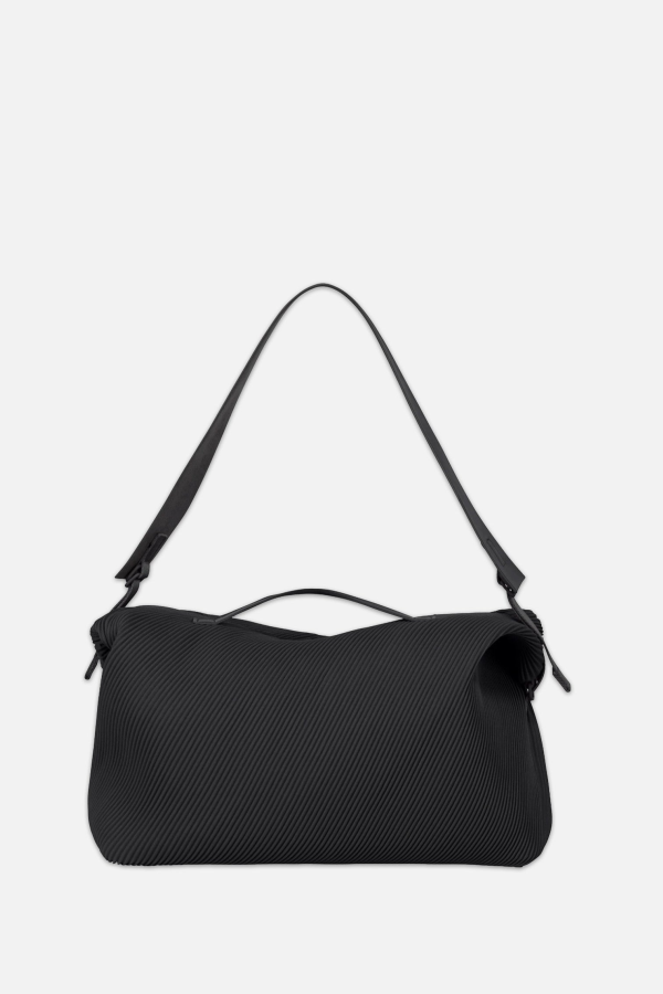 HOMME PLISSE ISSEY MIYAKE Pleats Travel Bag - Black