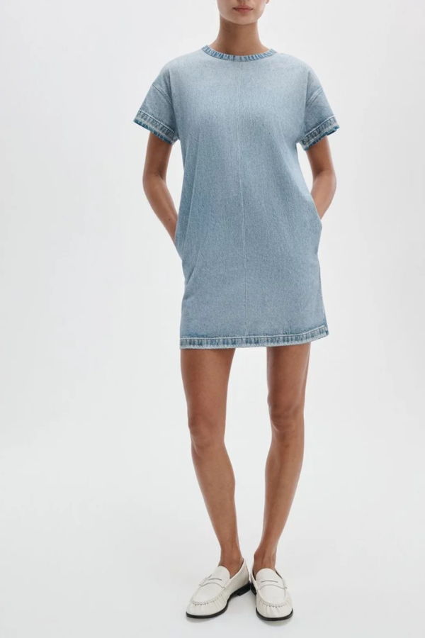 Rag & Bone Miramar Kelly Jersey T-Shirt Dress - Seaside