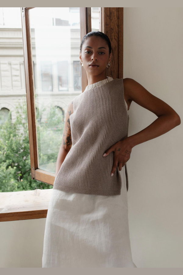 Paper Label Wesley Tank