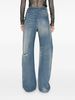 MM6 Maison Margiela Wide-Leg Denim Jeans - Blue - Thumbnail 5