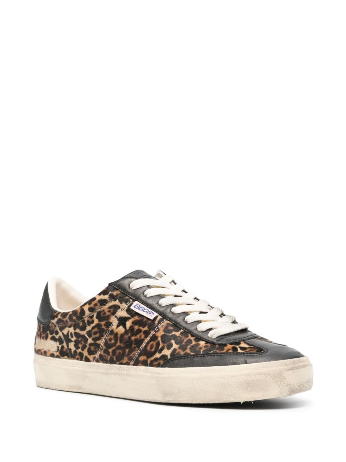 Golden Goose Soul-Star Leather Sneakers - Brown - Image 4 of 4