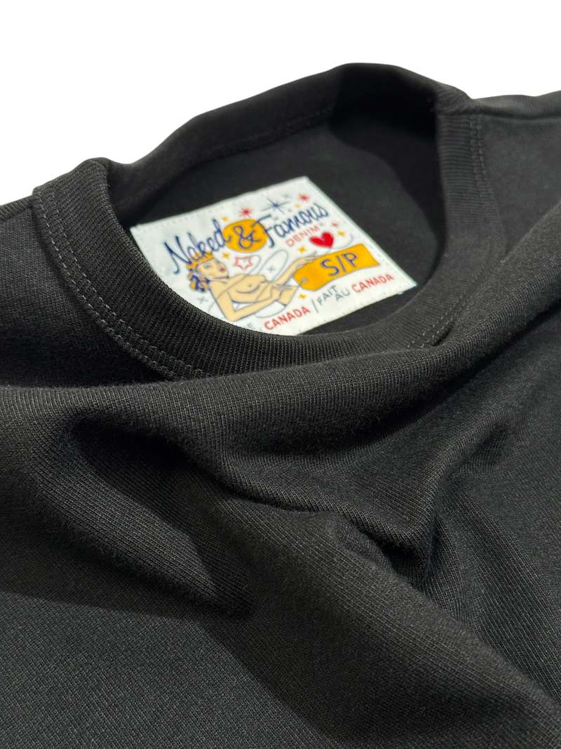 Naked & Famous Strong Tee - Black