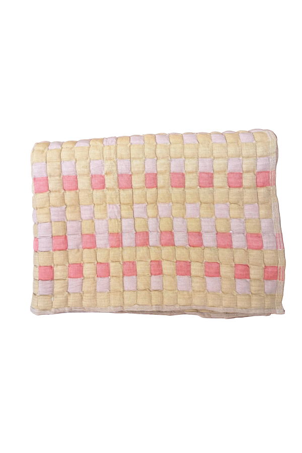 Happy French Gang Capucine Sujani Quilt Throw