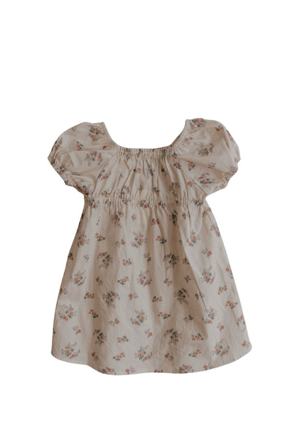 Kids Piper&Cloth Kennedi Dress Short Sleeve - Wildflower Whisper