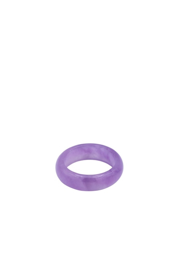 seree Lilac Purple jade ring - Lilac