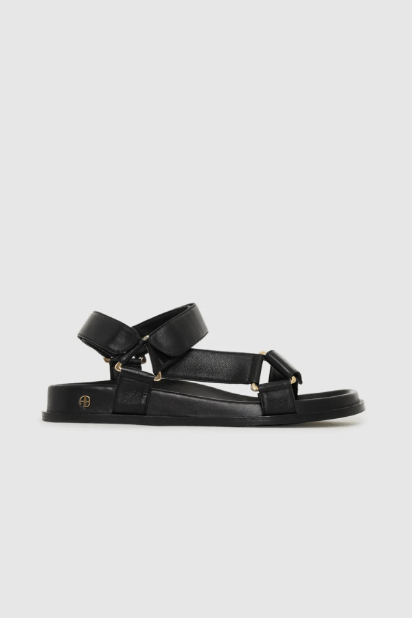 Anine Bing Jess Sandals - Black