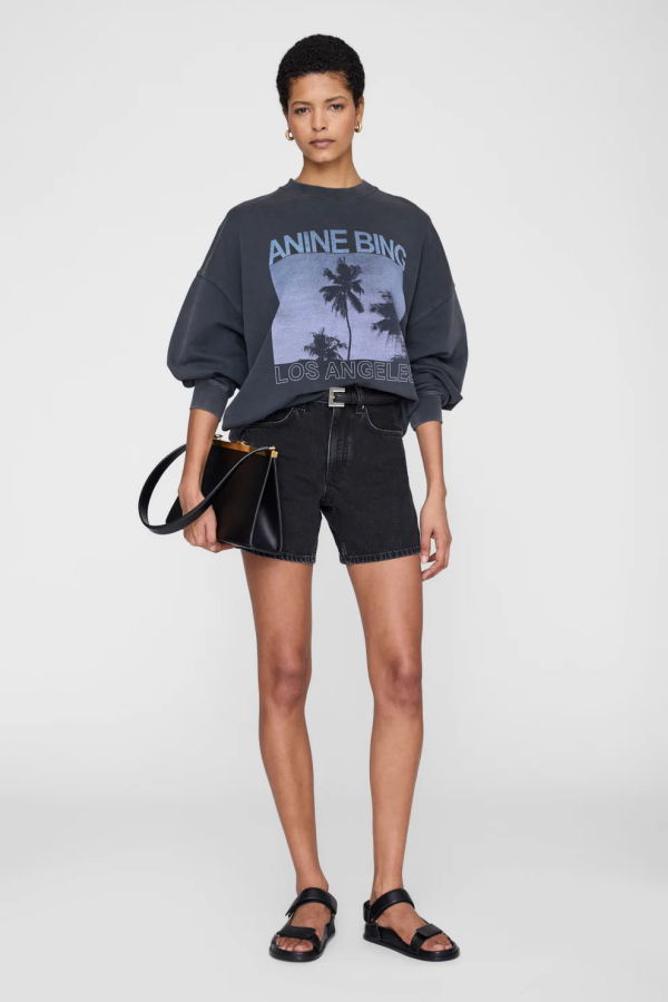 Anine Bing Miles Sweatshirt Palms Sweatshirt