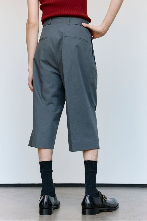 Dries Van Noten Dark Grey Preaches Shorts