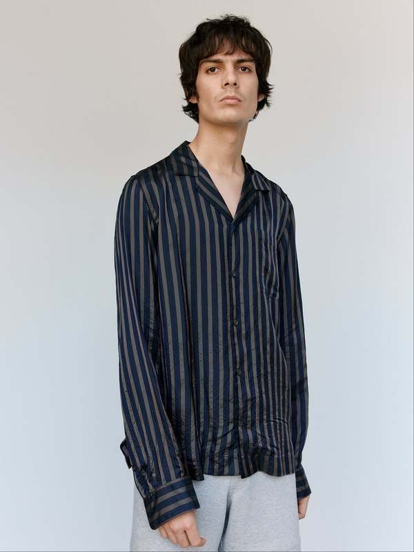 Dries Van Noten Carlty Cupro Shirt