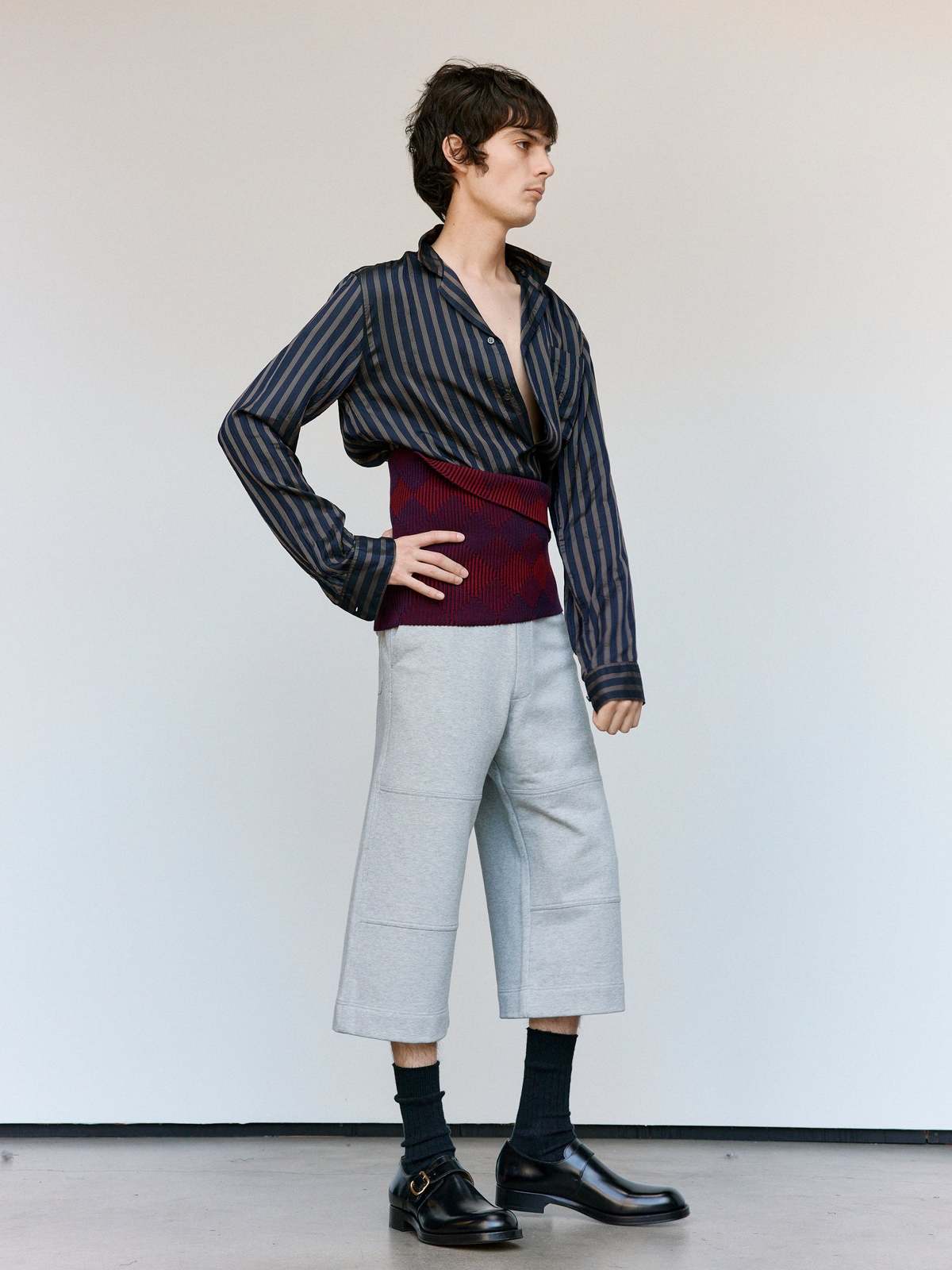 Dries Van Noten Carlty Cupro Shirt - Image 2 of 8