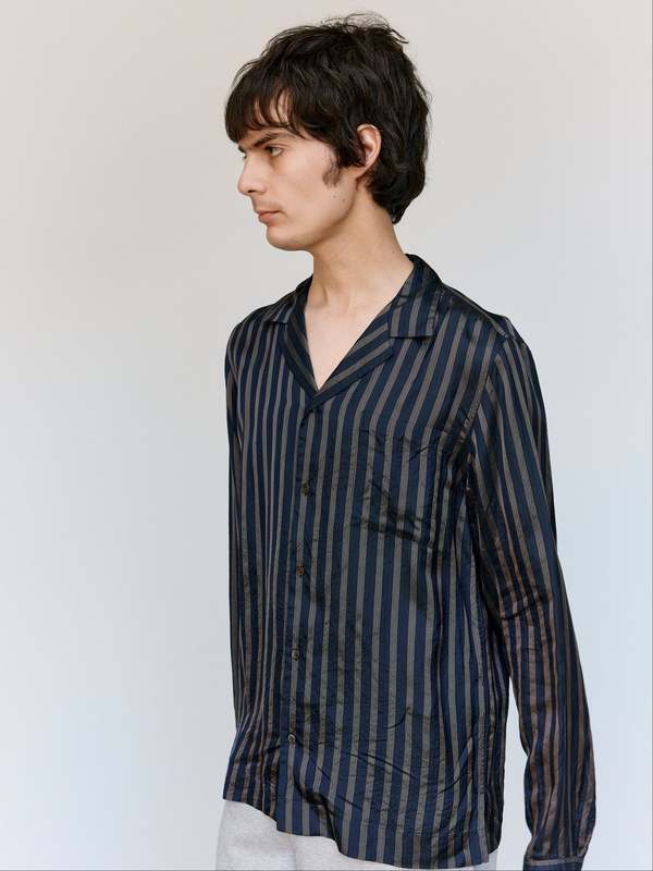 Dries Van Noten Carlty Cupro Shirt