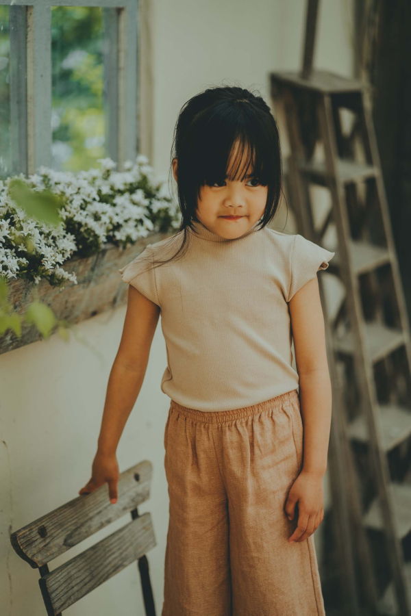 KIDS Donsje Aurore Top - Misty Rose