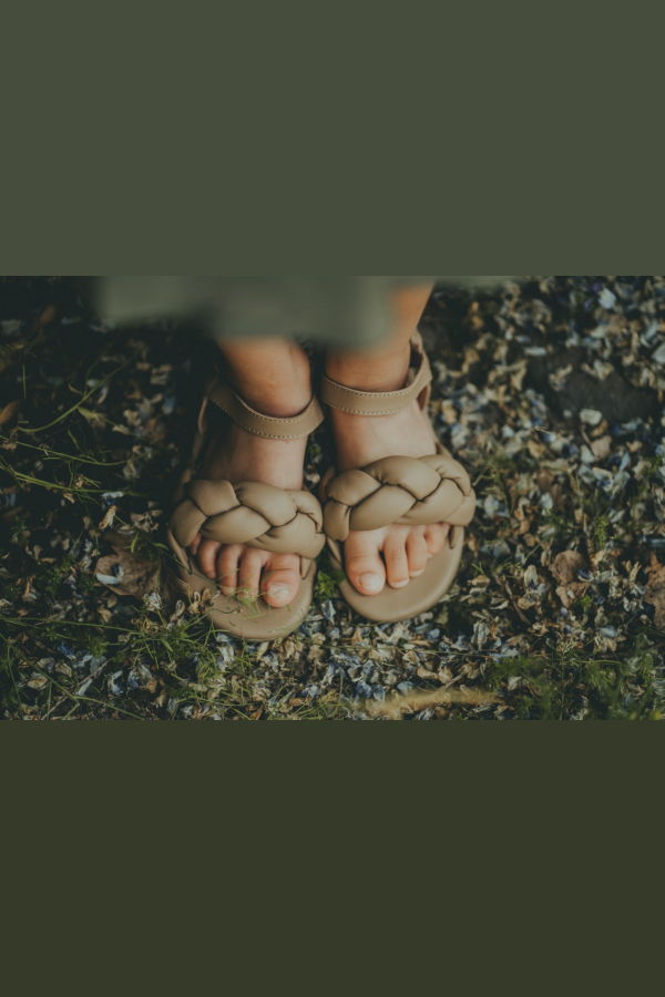 KIDS Donsje Benz Sandals - Beige