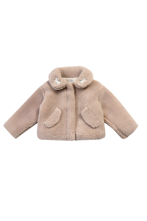 KIDS Donsje Bettie Jacket | Bunnies Jacket - Soft Sand