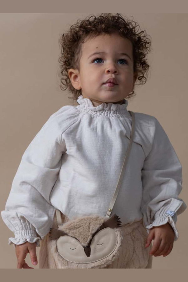 KIDS Donsje Bie Romper - Soft Powder