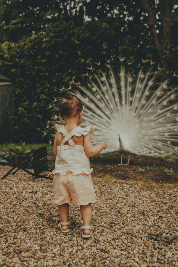 KIDS Donsje Blaze Top - Warm White