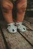 KIDS Donsje Blinc Shoes Koala Baby Shoes - Silver Grey Metallic Leather - Thumbnail 2