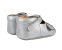 KIDS Donsje Blinc Shoes Koala Baby Shoes - Silver Grey Metallic Leather - Thumbnail 4