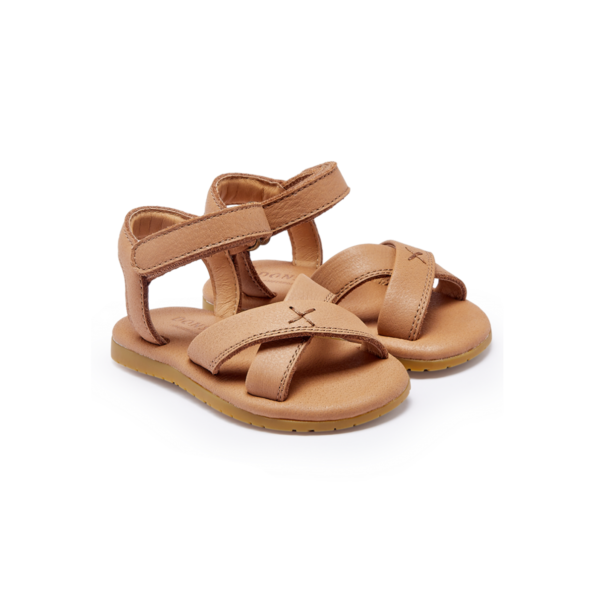 KIDS Donsje Botis Sandals - Beige Leather - Image 1 of 4