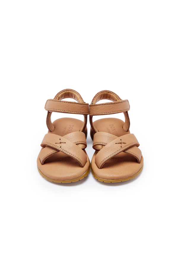 KIDS Donsje Botis Sandals - Beige Leather