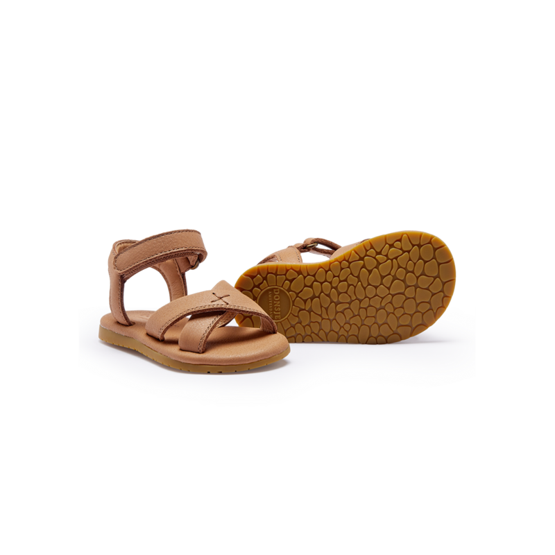 KIDS Donsje Botis Sandals - Beige Leather