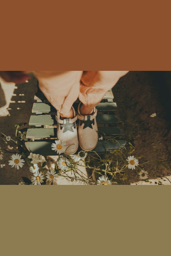 KIDS Donsje Bowi Strawberry Shoes - Light Rose Leather