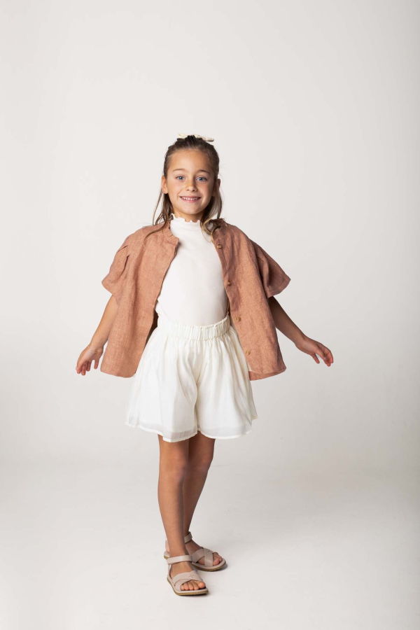 KIDS Donsje Brienz Shorts - Lily White