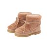 KIDS Donsje Cassia Boots - Beige Curly Sheep Wool - Thumbnail 3
