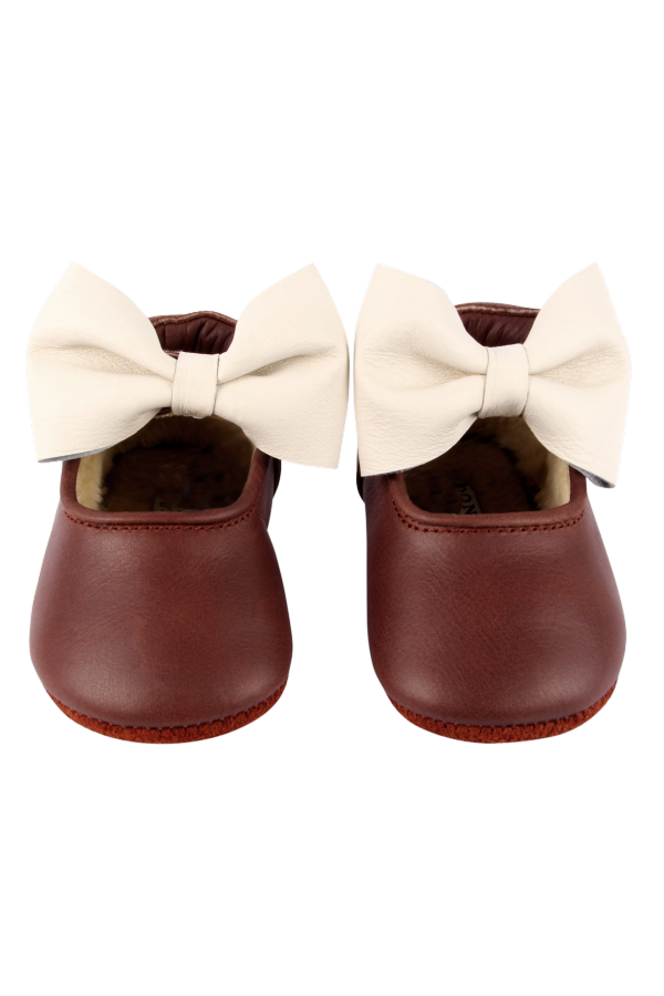 KIDS Donsje Cinty Baby Footwear - Burgundy Classic Leather