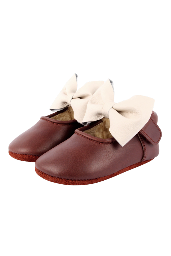 KIDS Donsje Cinty Baby Footwear - Burgundy Classic Leather