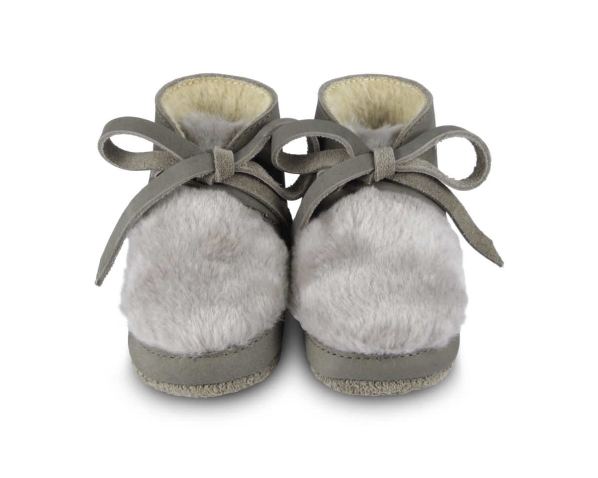 KIDS Donsje Felinci Booties - Stone Nubuck - Image 3 of 5