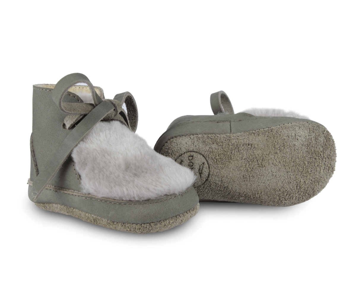 KIDS Donsje Felinci Booties - Stone Nubuck - Image 5 of 5