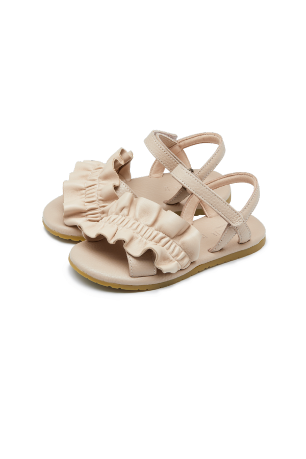 KIDS Donsje Fine Sandals Sandals - Light Rose Leather