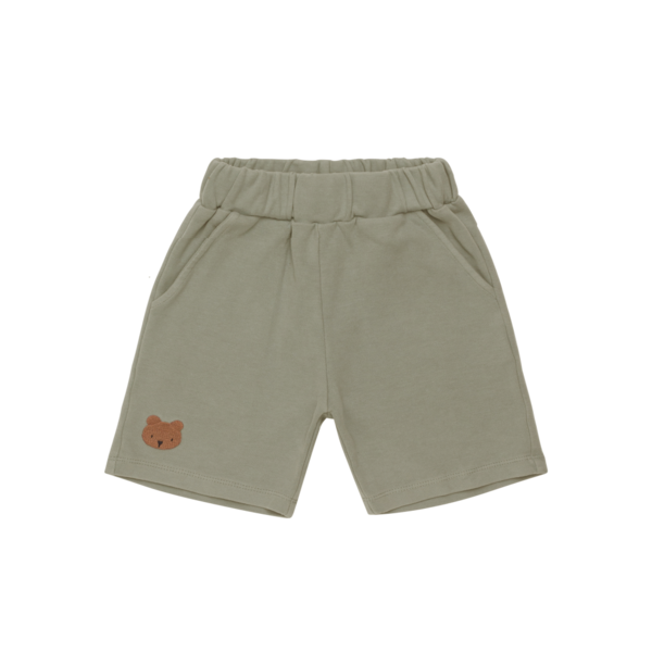 KIDS Donsje Ithri Shorts Bear - Dusty Green KIDS Donsje Ithri Shorts Bear - Dusty Green