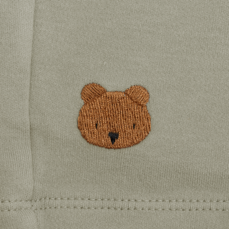 KIDS Donsje Ithri Shorts Bear - Dusty Green