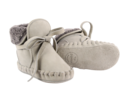 KIDS Donsje Jaya Booties - Light Grey Nubuck - Thumbnail 5